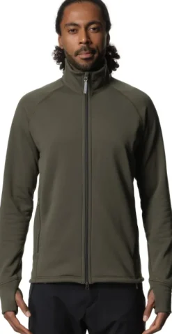 Houdini Power Up Jacket fleecetakki, Baremark Green