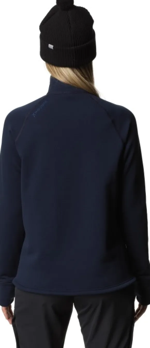 Houdini Power Up Jacket naisten fleecetakki, Blue Illusion