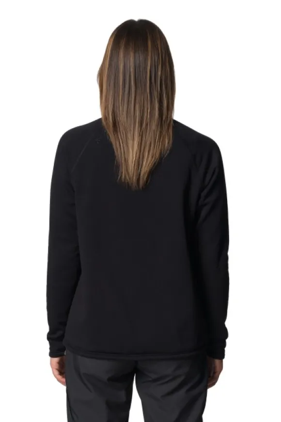 Houdini Power Up Jacket naisten fleecetakki, musta