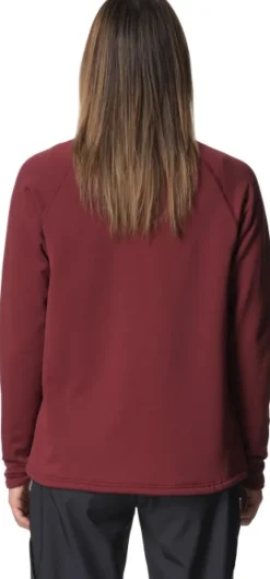 Houdini Power Up Jacket naisten fleecetakki, Cab Red