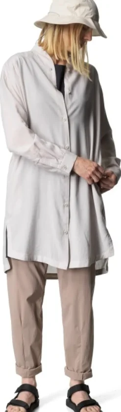 Houdini Tree Dress naisten paitamekko, beigevalkoinen