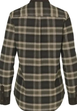 Härkila Aivak L/S Shirt naisten flanellipaita, Olive