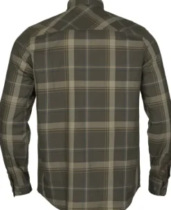Härkila Anker L/S Shirt kauluspaita, ruskea