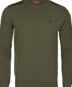 Härkila Arran Pullover villapusero, oliivinvihreä