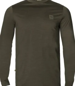 Härkila Base All Season L/S Shirt kerrastopaita, Willow Green