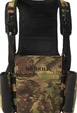Härkila Deer Stalker Camo Bino Strap kiikarin kantolaukku valjailla, Axis MSP®Forest