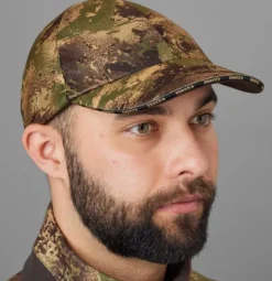 Härkila Deer Stalker Camo HWS Keps metsästyslippalakki, vihreä