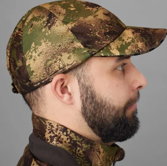 Härkila Deer Stalker Camo HWS Keps metsästyslippalakki, vihreä