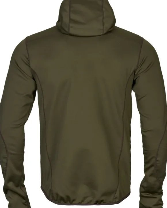 Härkila Deer Stalker Full-Zip Fleece Hoodie Willow Green