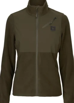 Härkila Fjell Fleece Jacket Women Hunting Green/Willow Green