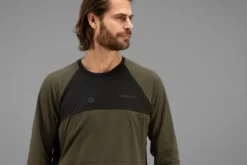 Härkila Härkila Heat L/S T-Shirt Willow Green/Black