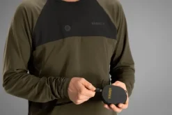 Härkila Härkila Heat L/S T-Shirt Willow Green/Black