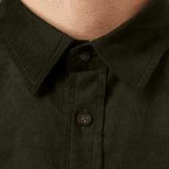 Härkila Kaldfjord vakosamettipaita, vihreä