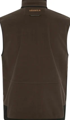 Härkila Kamko Fleece Vest liivi, ruskea/punainen