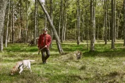 Härkila Kamko Windstopper -fleecetakki, punainen/ruskea