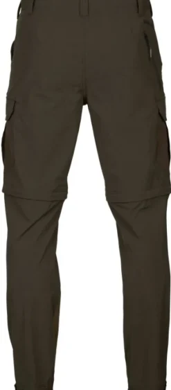 Härkila Logmar Lightweight Zip-Off Trouser Dark Olive/Willow Green