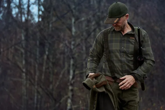 Härkila Metso Active Paita Willow Green Check