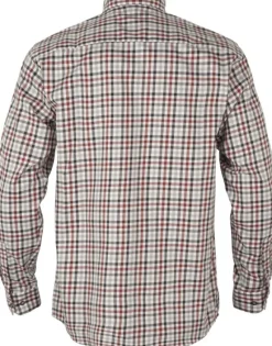 Härkila Milford Shirt kauluspaita, punainen/valkoinen