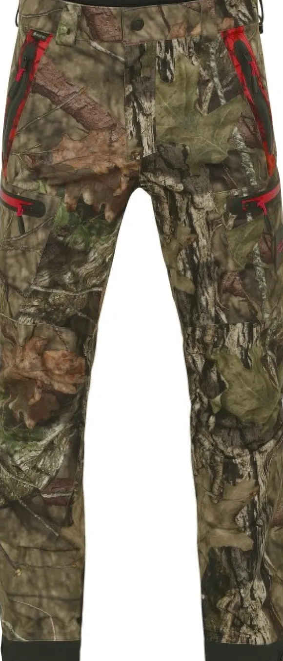 Härkila Moose Hunter 2.0 GTX -metsästyshousut, MossyOak Break-Up Country/Red Blaze