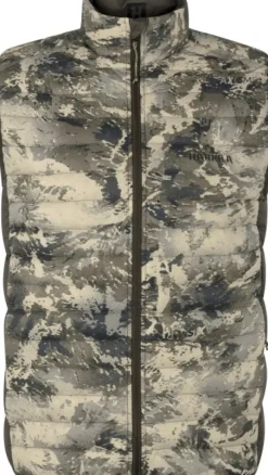 Härkila Mountain Hunter Expedition Reversible Down Vest untuvaliivi, camo/ruskea