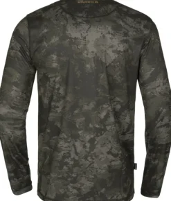 Härkila NOCTYX Camo L/S T-Shirt pitkähihainen paita, AXIS MSP®Black