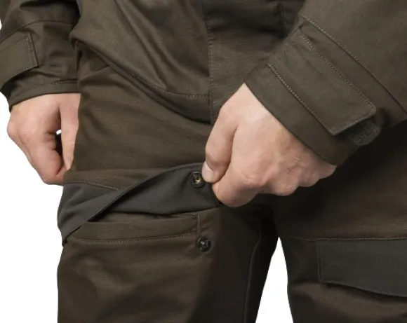 Härkila Nordic Hunter HWS Trousers metsästyshousut, tummanvihreä/ruskea