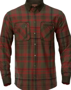 Härkila Pajala Pusero Red Autumn Check
