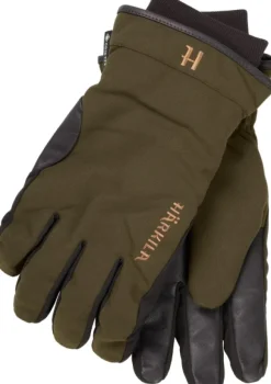 Härkila Pro Hunter GTX metsästyskäsineet nahalla, vihreä/ruskea