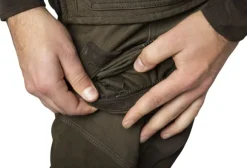 Härkila Pro Hunter Leather Trousers nahkaiset metsästyshousut, Willow Green