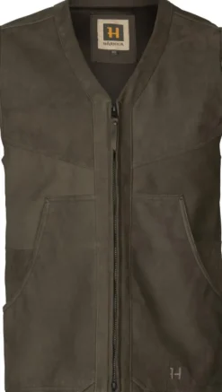 Härkila Pro Hunter Leather Vest metsästysliivi, Willow Green