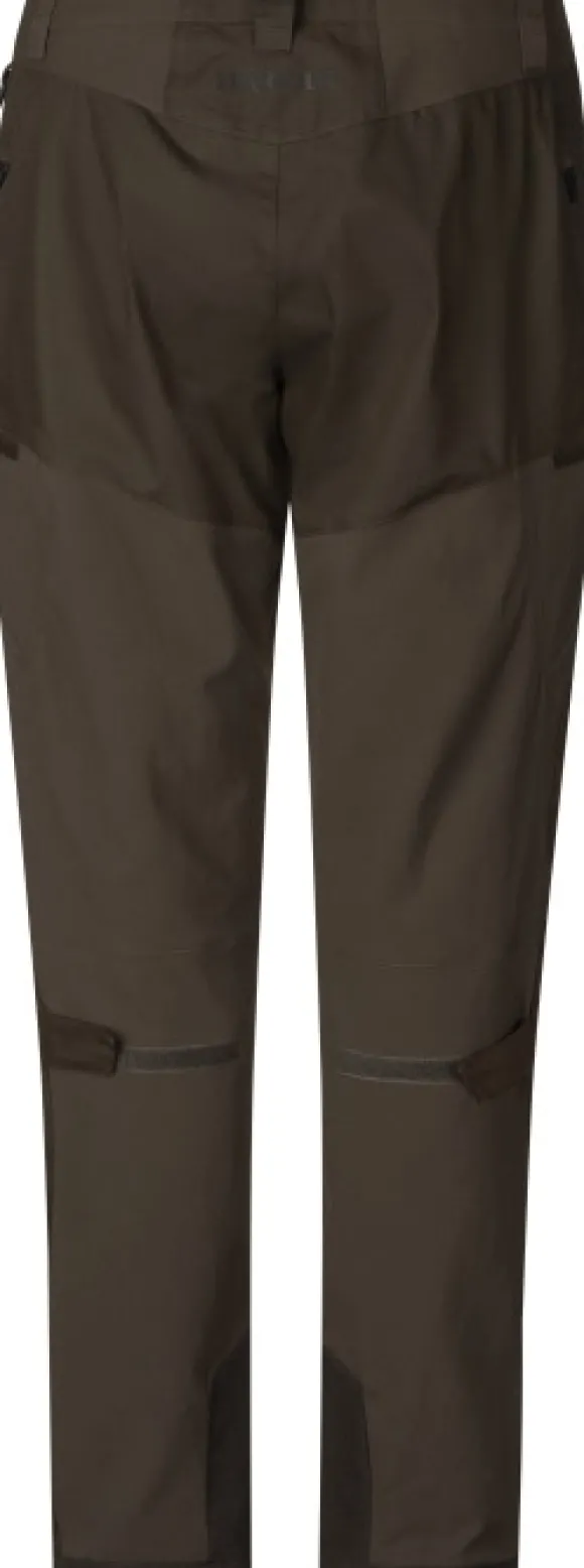 Härkila Runa Trouser naisten metsästyshousut, Slate Brown/Willow Green