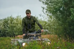 Härkila Scandinavian Fleece Jacket fleecetakki, vihreä/musta