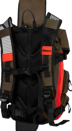 Härkila Wildboar Pro metsästysreppu, 12 L, tummanvihreä/oranssi