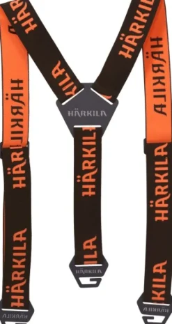 Härkila Wildboar Protech Henkselit Brown/Orange Blaze