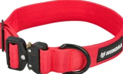 Hundra taktinen kaulapanta S-M, punainen