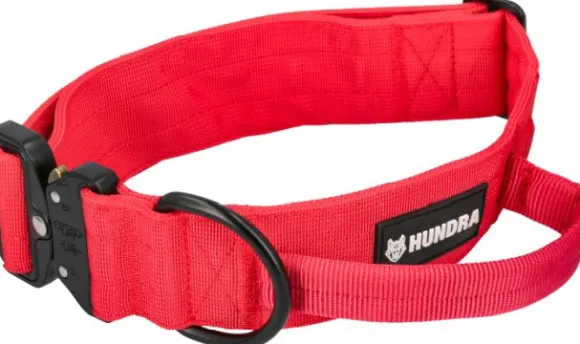 Hundra vahva kaulapanta magneettikahvalla, punainen