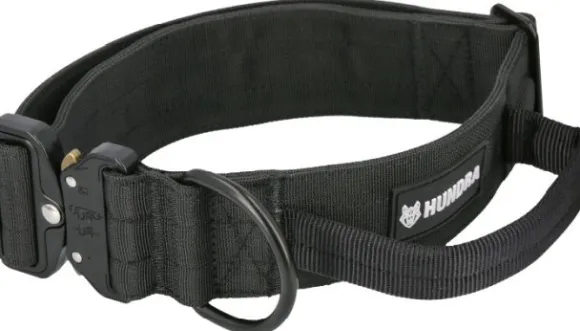 Hundra vahva kaulapanta magneettikahvalla, musta L