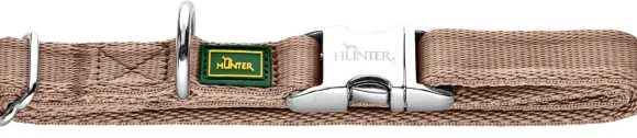 HUNTER Inari Collar Alu-Strong koiran kaulapanta, 40-55 cm, Tan