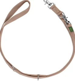 HUNTER Inari T-Leash koiran talutushihna, 20/200 cm, Tan