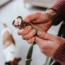 HUNTER Inari T-Leash koiran talutushihna, 20/200 cm, Linden Green