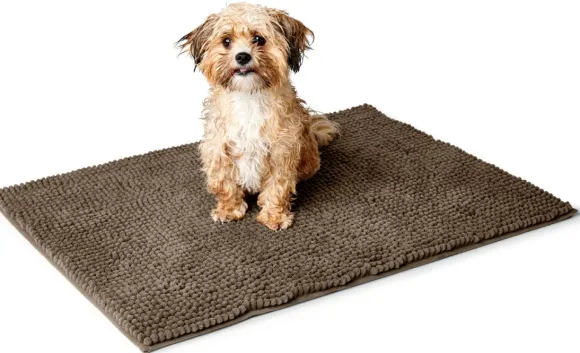 HUNTER koiran kuramatto, 60 x 40 cm, vaaleanruskea