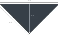 HUNTER Nola Triangle Scarf koiran huivi, S, sininen