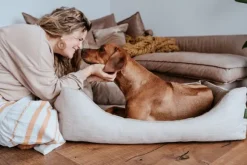 HUNTER Sofa Orthopedic Seattle koiranpeti, 80x60 cm, Beige