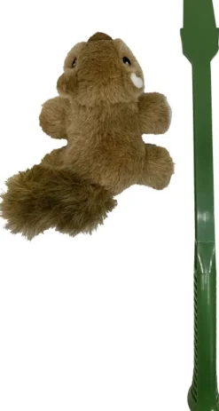 HUNTER Toy Dog Flingerz heittovarsi ja lelu, Furry Squirrel