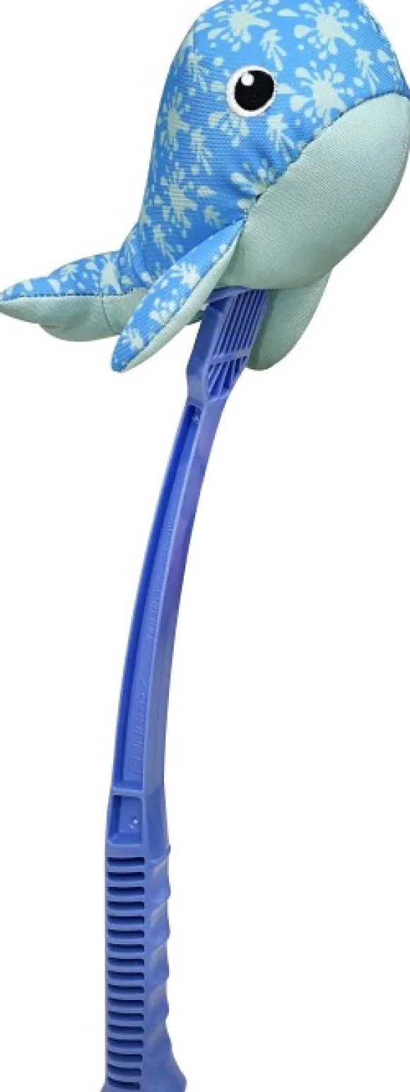 HUNTER Toy Dog Flingerz heittovarsi kelluvalla lelulla, Splash Whale