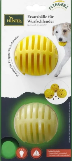 HUNTER Toy Dog Flingerz Refill pallot heittovarteen, 2kpl