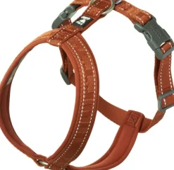 Hurtta Casual Y-Harness ECO valjaat, 30 - 55 cm, ruskeaoranssi