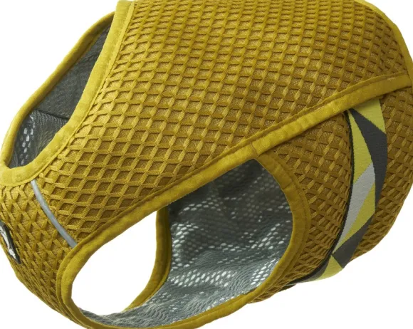 Hurtta Cooling Wrap viilennysliivi, 55 - 75 cm, tummakeltainen