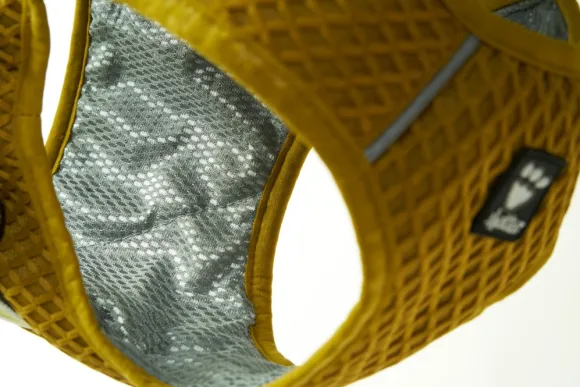 Hurtta Cooling Wrap viilennysliivi, 55 - 75 cm, tummakeltainen