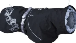 Hurtta Drizzle koiran sadetakki, korppi 20-35 cm